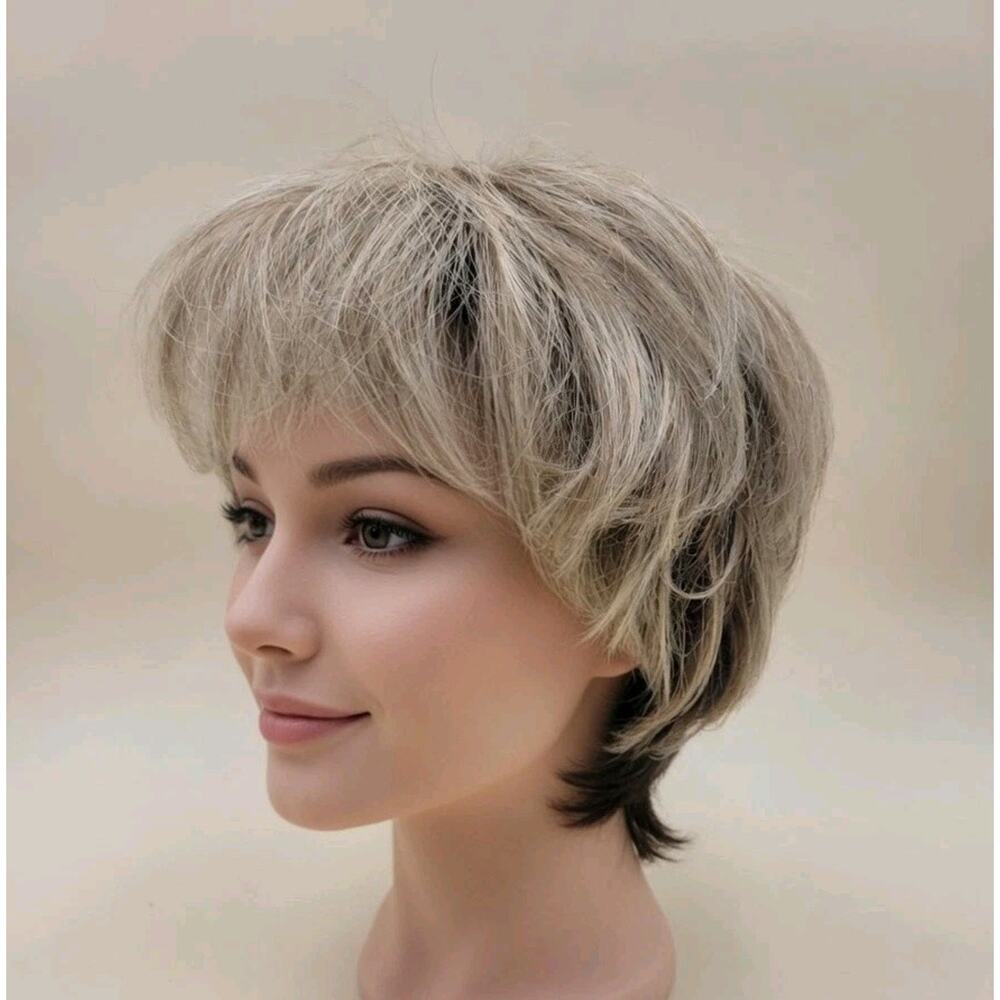 Noriko Collection by Aderans Japan Short Shaggy Pixie Wig Vintage